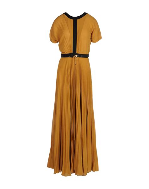 fendi orange dress|fendi denim dress.